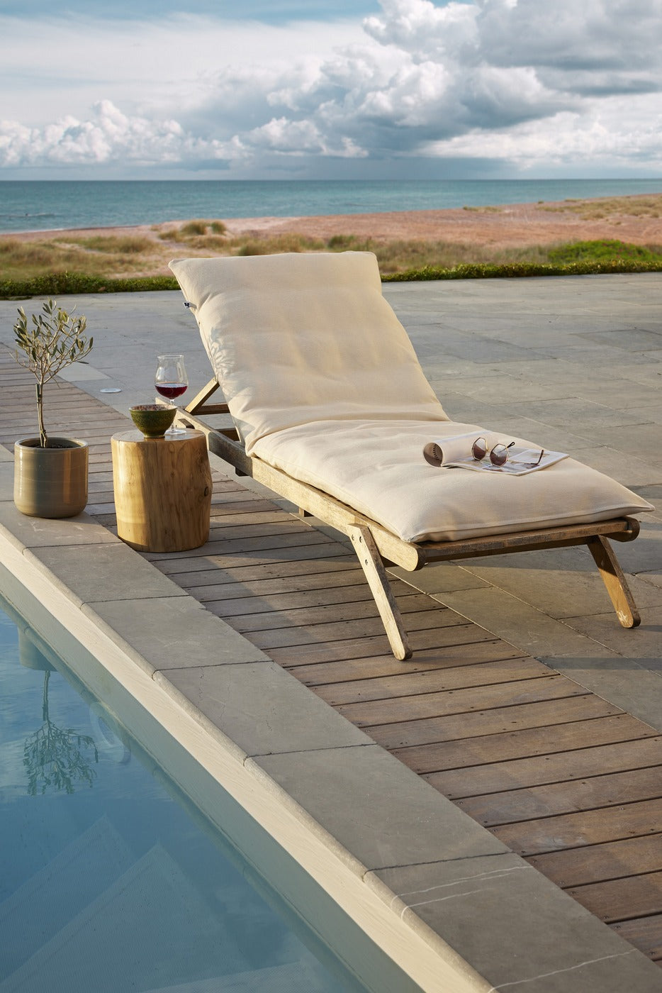 Naïa - Housse De Bain De Soleil - Polypropylène - Ecume