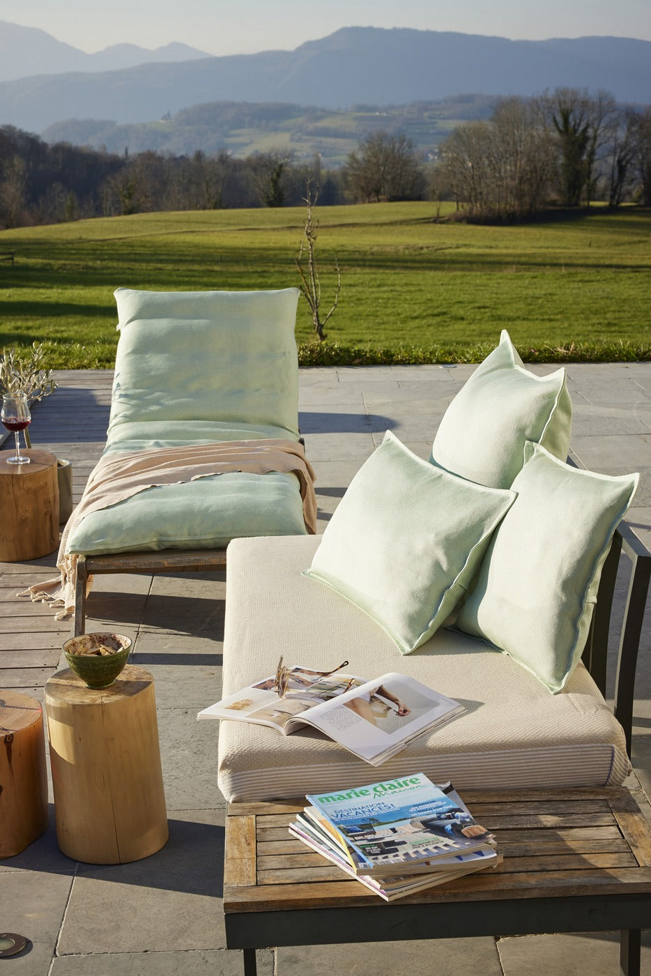 Cushion Cover - Polypropylene - Naïa - Caribbean