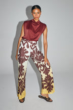 The Max Eclipse Print Trousers Made In Italy