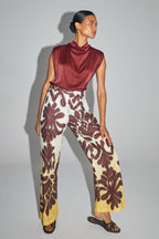 The Max Eclipse Print Trousers Made In Italy
