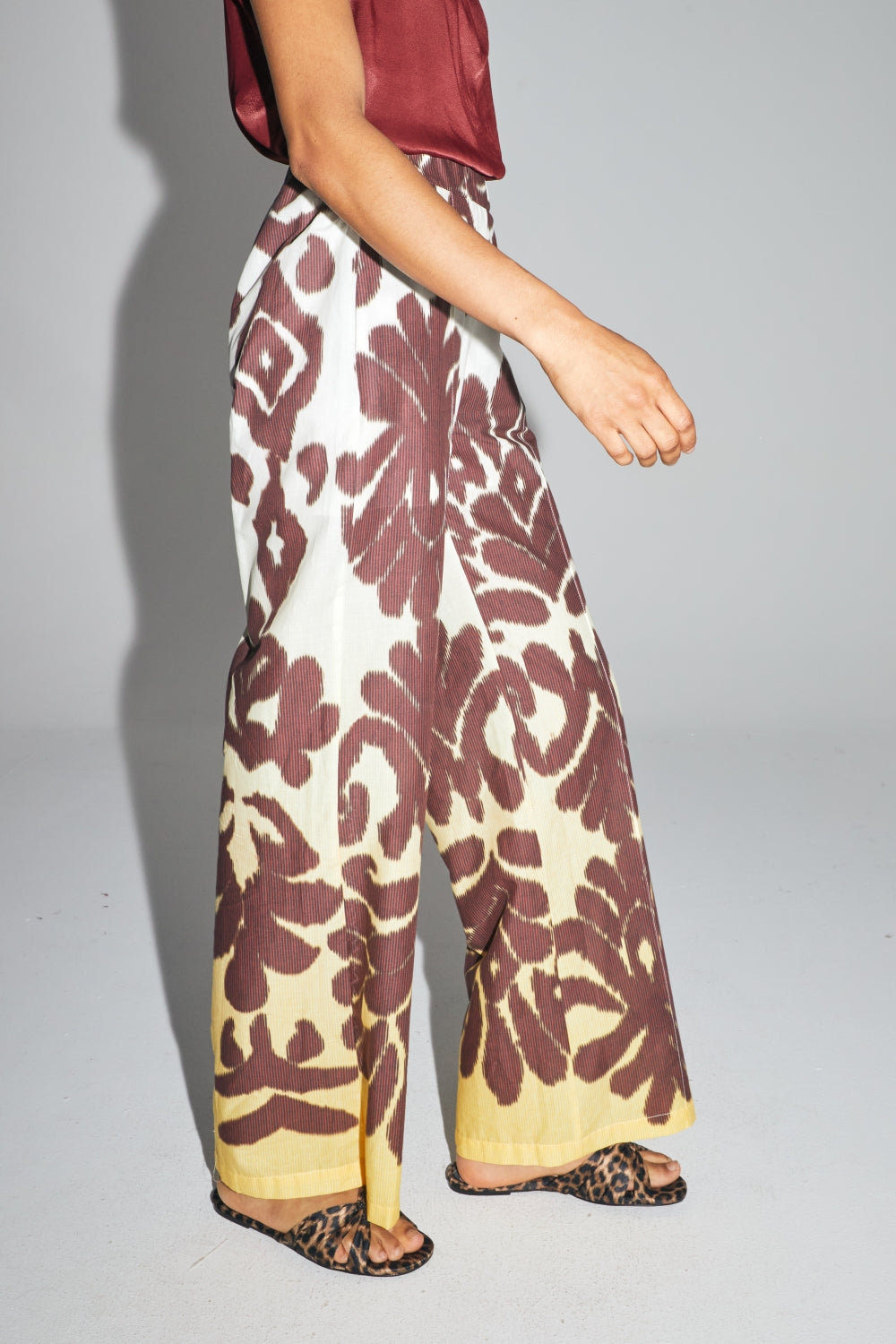 The Max Eclipse Print Trousers Made In Italy