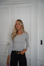 Pull Fin Polly - Gris