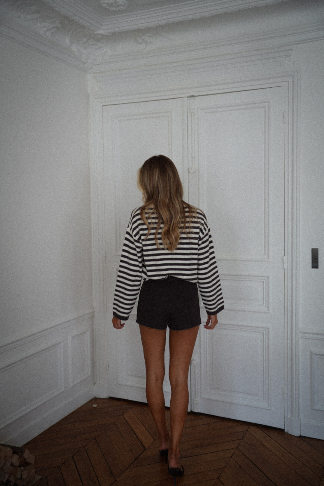 Jupe Short Cléo - Chocolat