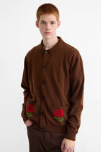 Cardigan Doppel Chocolate