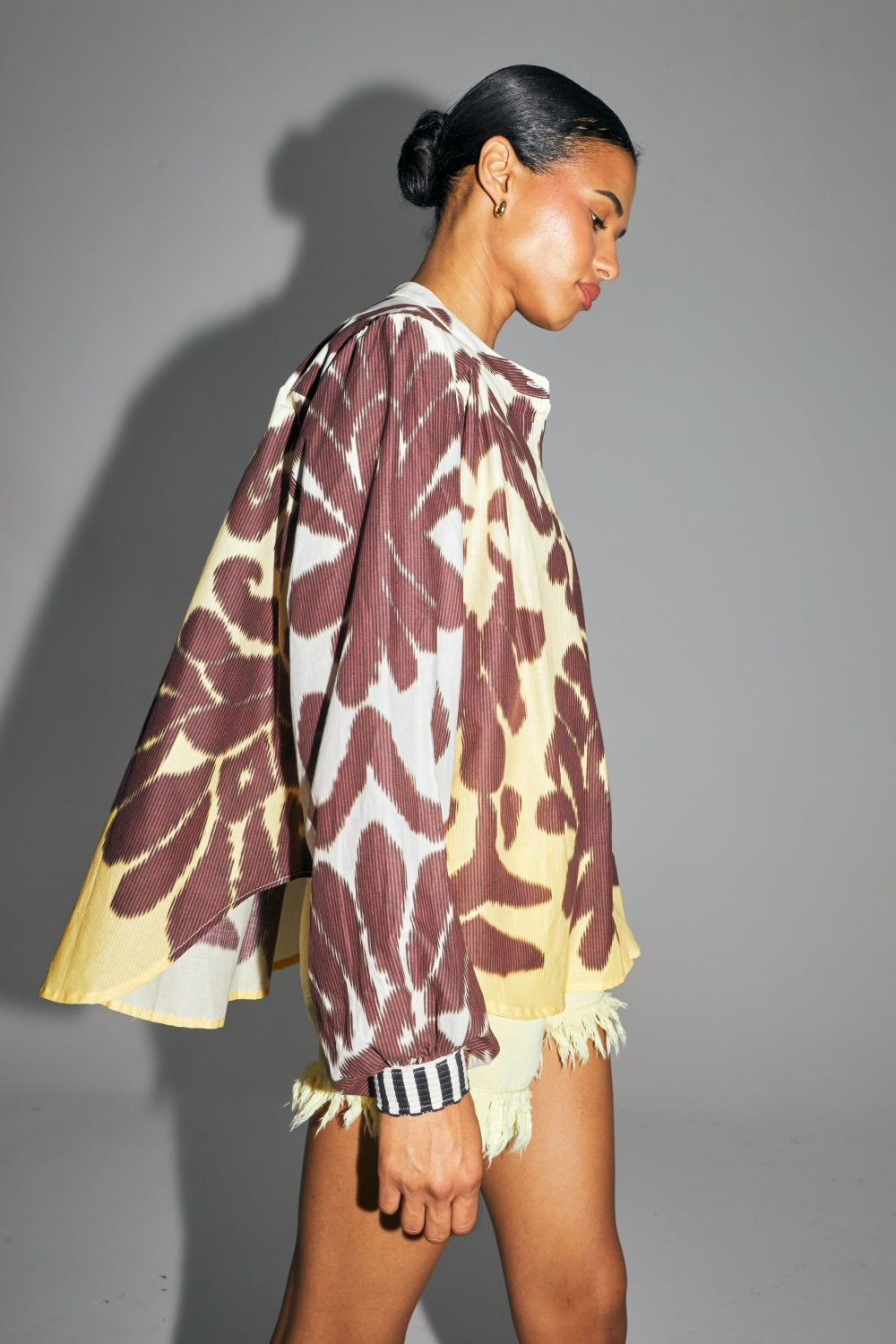 The Paola Eclipse Print Shirt Made in Italy