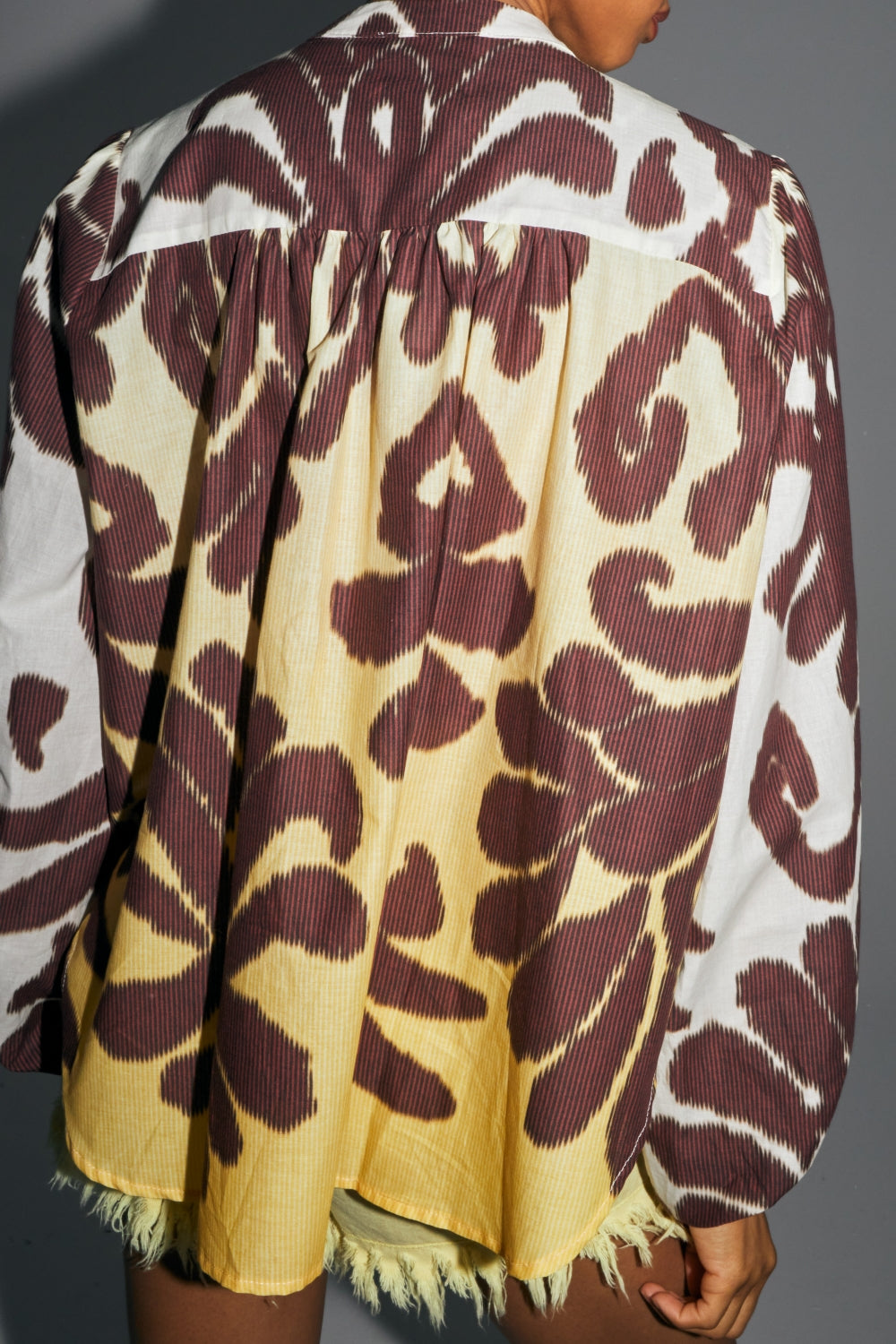The Paola Eclipse Print Shirt Made in Italy