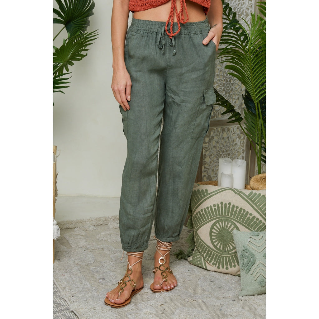 Pantalon - Kaki - Femme
