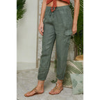 Pantalon - Kaki - Femme