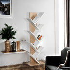 Tuval - Bookcase Shelf - Oak & White