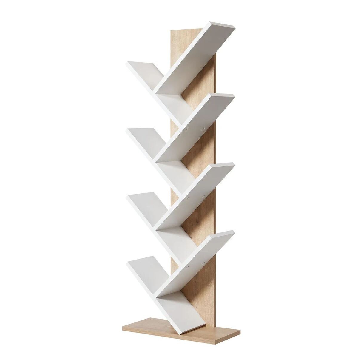 Tuval - Bookcase Shelf - Oak & White