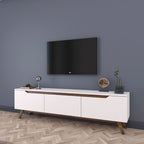 Meubles Tv D1 - Blanc / Noyer