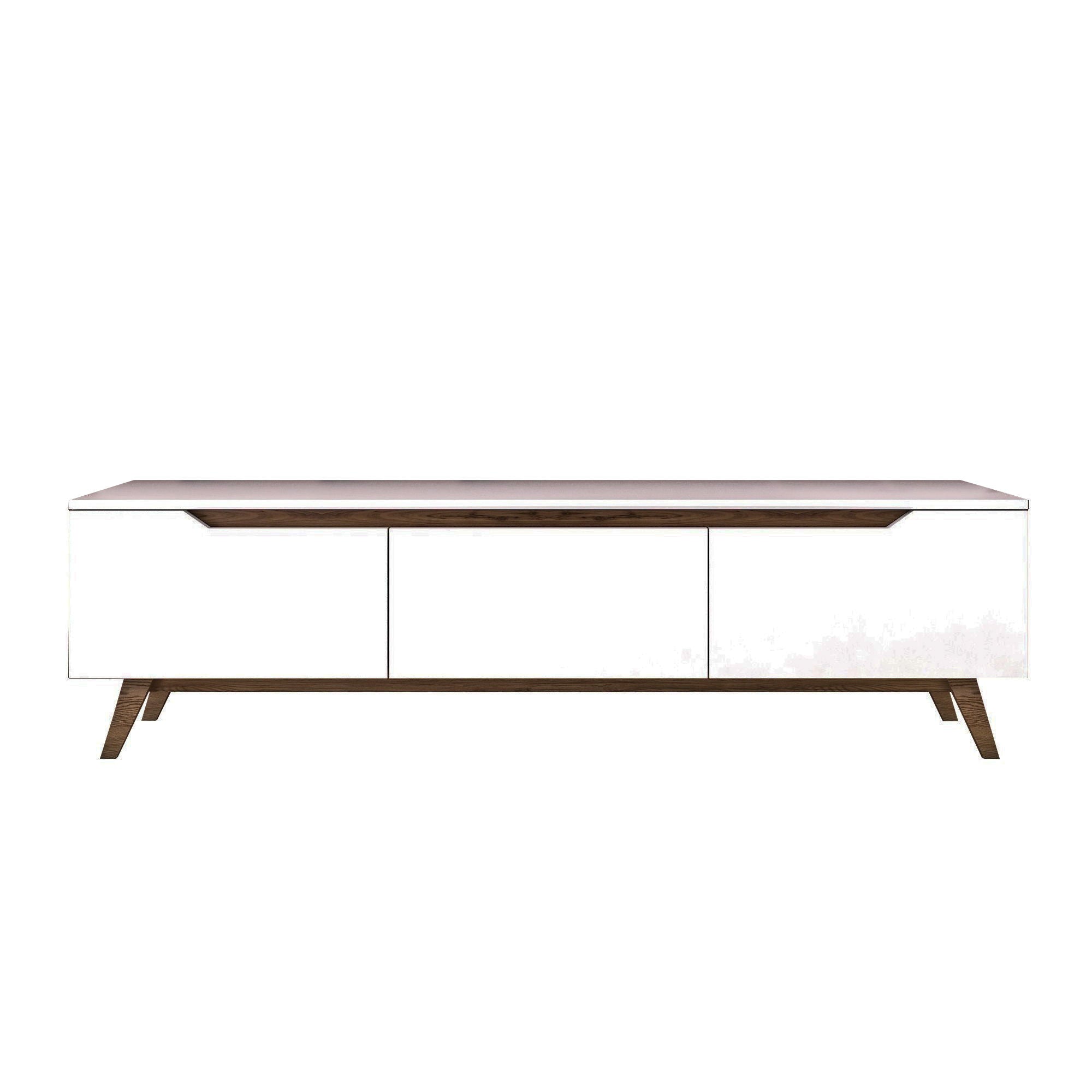 Meubles Tv D1 - Blanc / Noyer