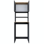 Meubles Lave-Linge Kd101 - Noyer / Anthracite