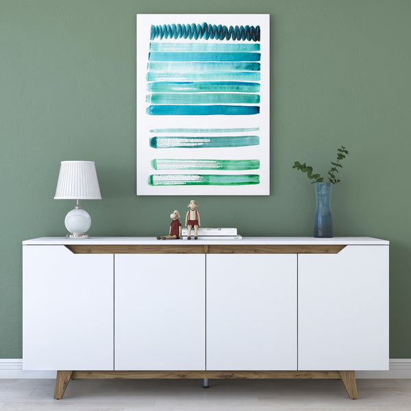 Console Gd102 - Blanc / Noyer