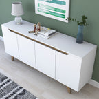 Consoles Gd102 - Blanc / Noyer
