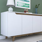 Consoles Gd102 - Blanc / Noyer