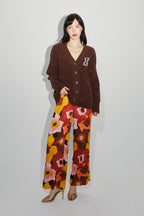 The Jackson Preppy Chocolate Cardigan