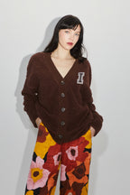 The Jackson Preppy Chocolate Cardigan