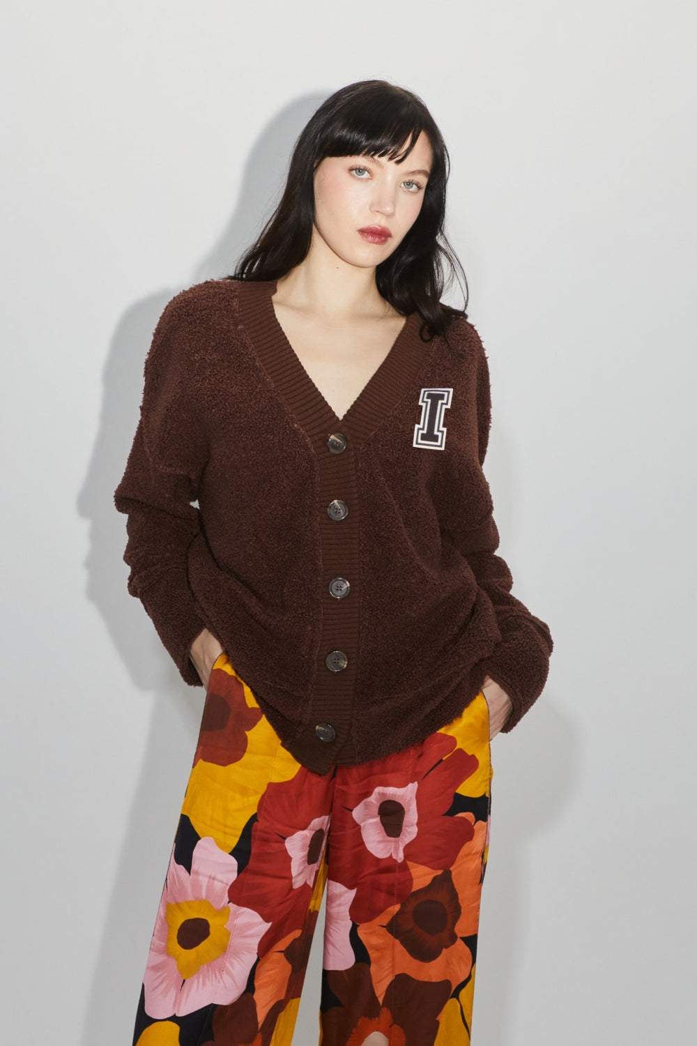 The Jackson Preppy Chocolate Cardigan