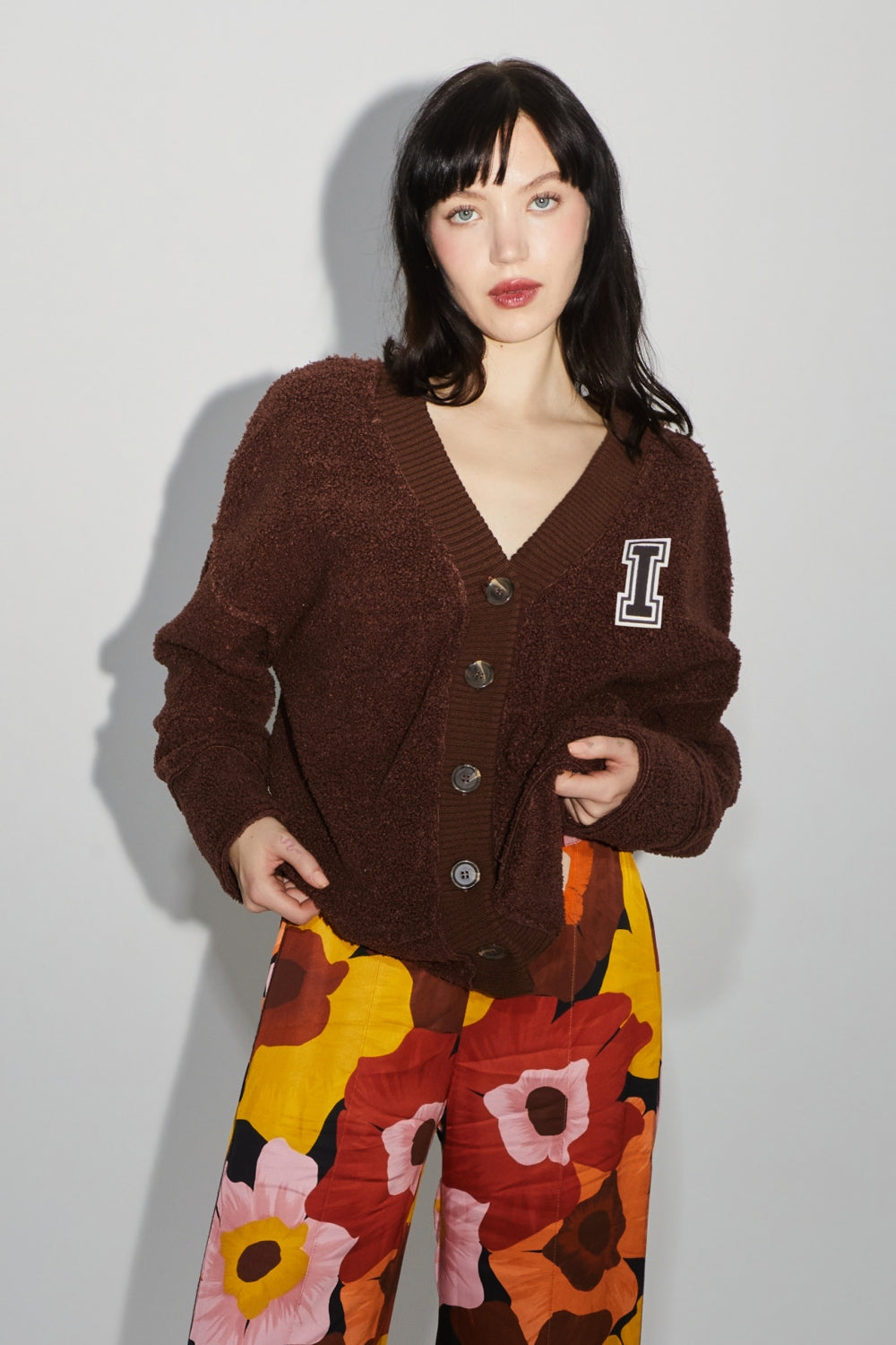 The Jackson Preppy Chocolate Cardigan