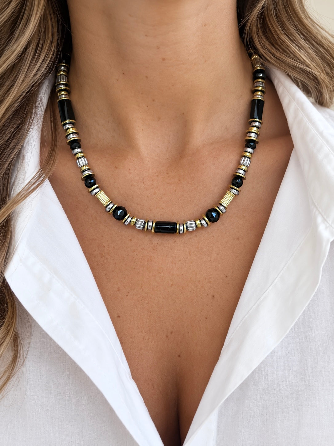 Collier Klaire - Noir Ou Marron