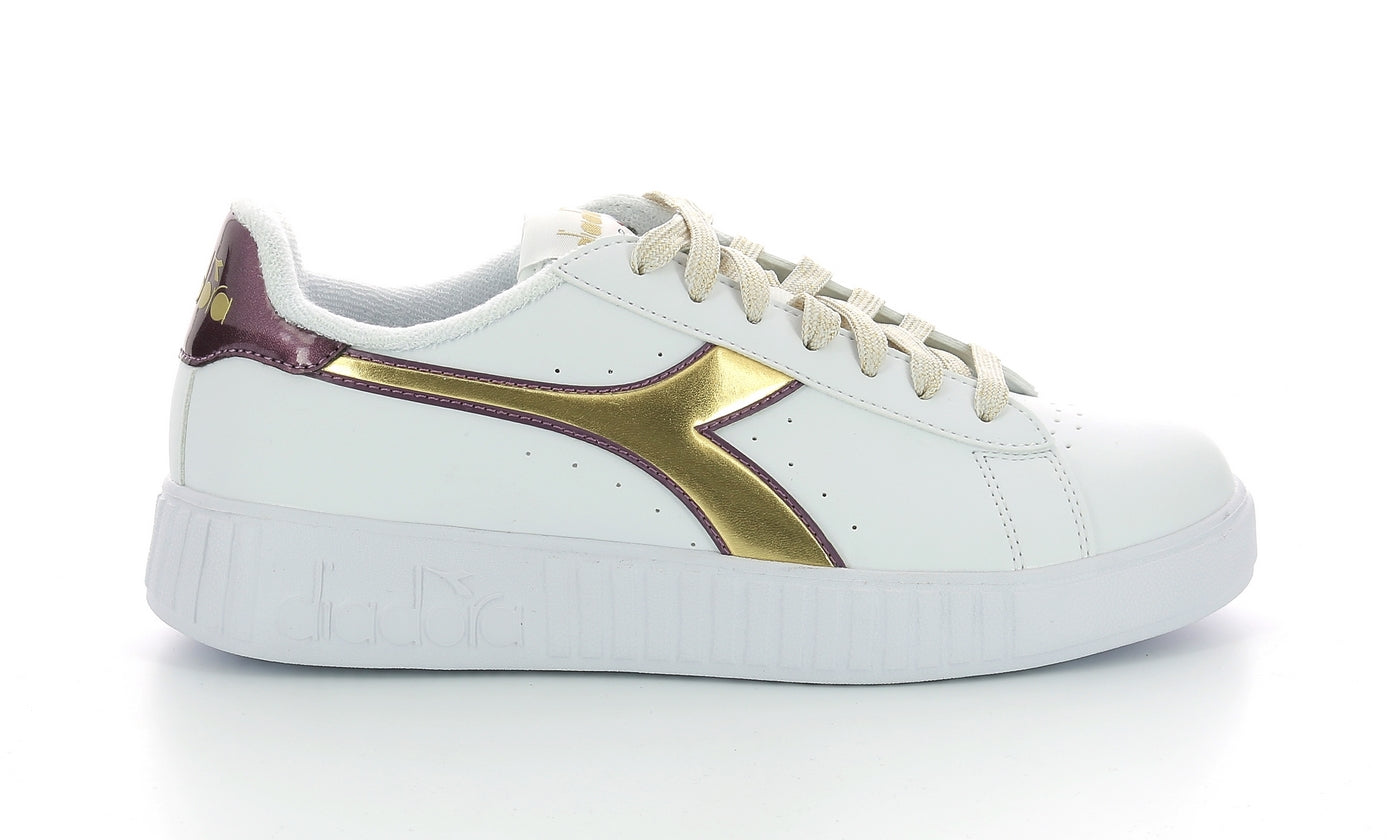 Diadora - Zapatillas deportivas - Step P - Blanco/Rosa cristal - Mujer