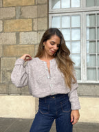 Cardigan Charlie taupe
