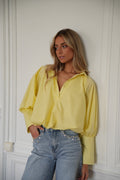 Blouse Ballon Alice - Jaune