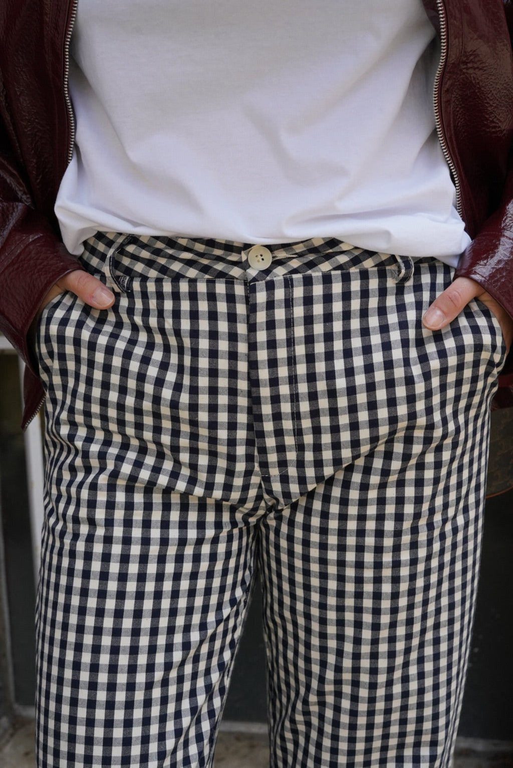 Pantalon Emile Vichy Marine
