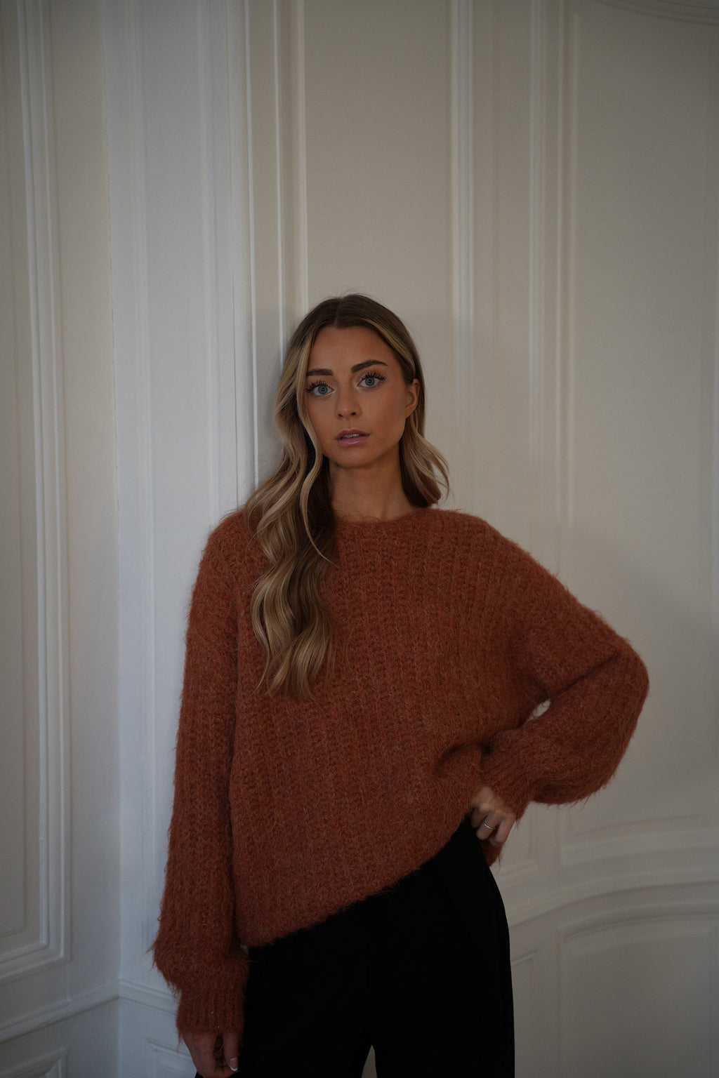 Jersey Suelto Lila - Terracota