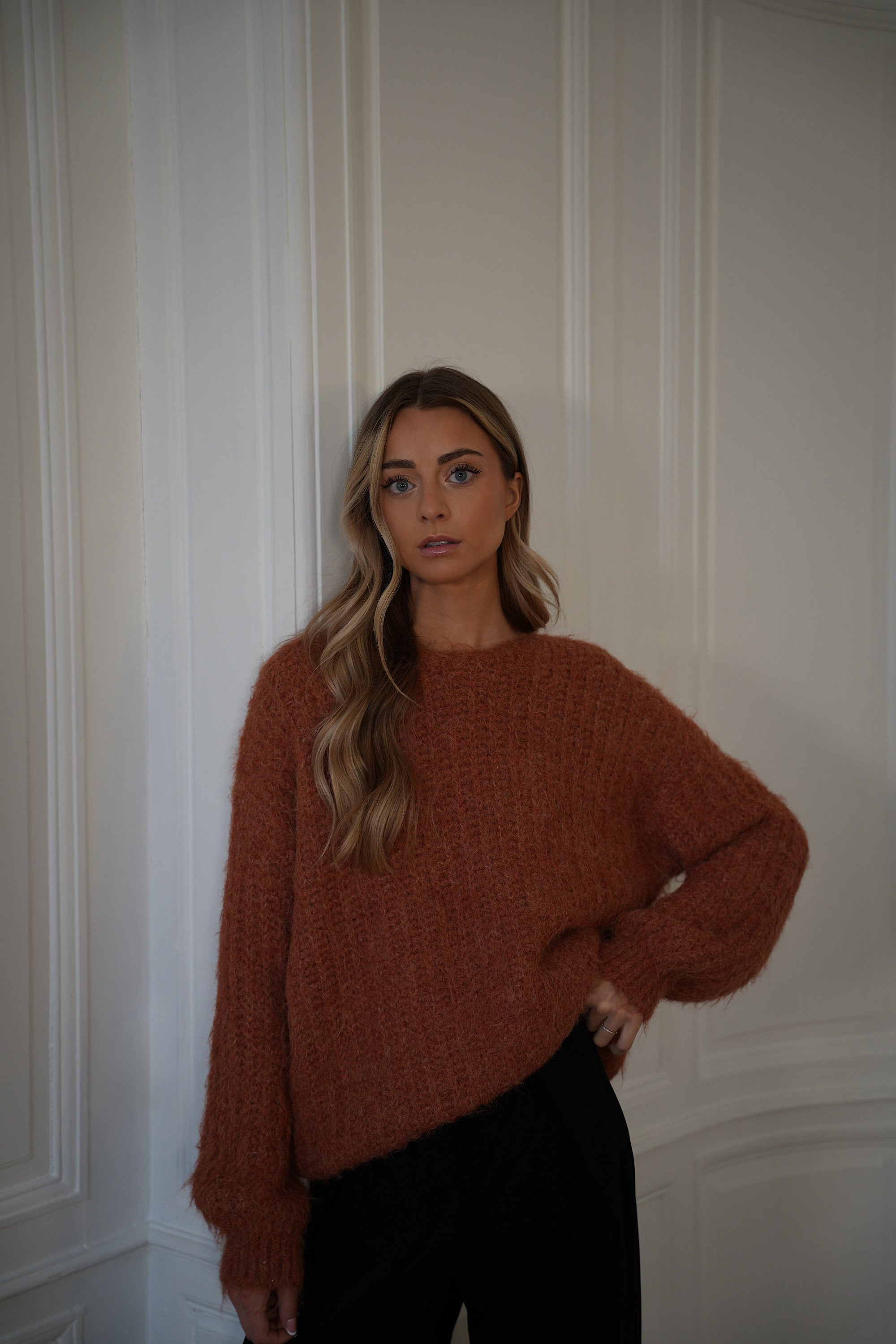 Jersey Suelto Lila - Terracota