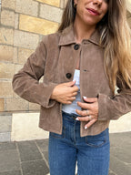 Veste effet daim Aline