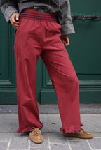Pantalon Octave Froufrou Terracotta