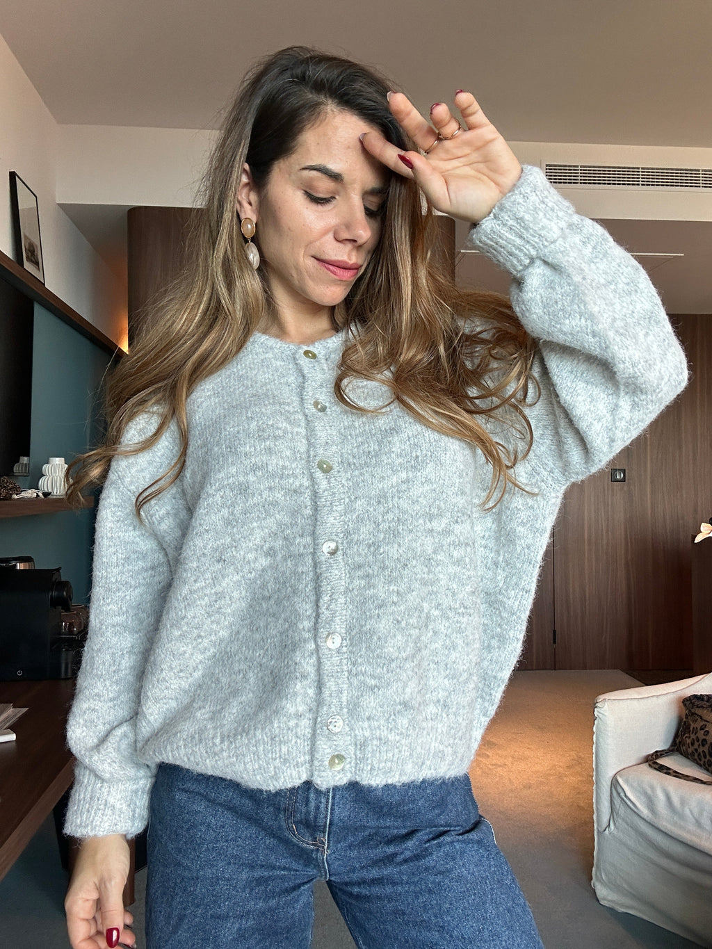Light Gray Charlie Cardigan