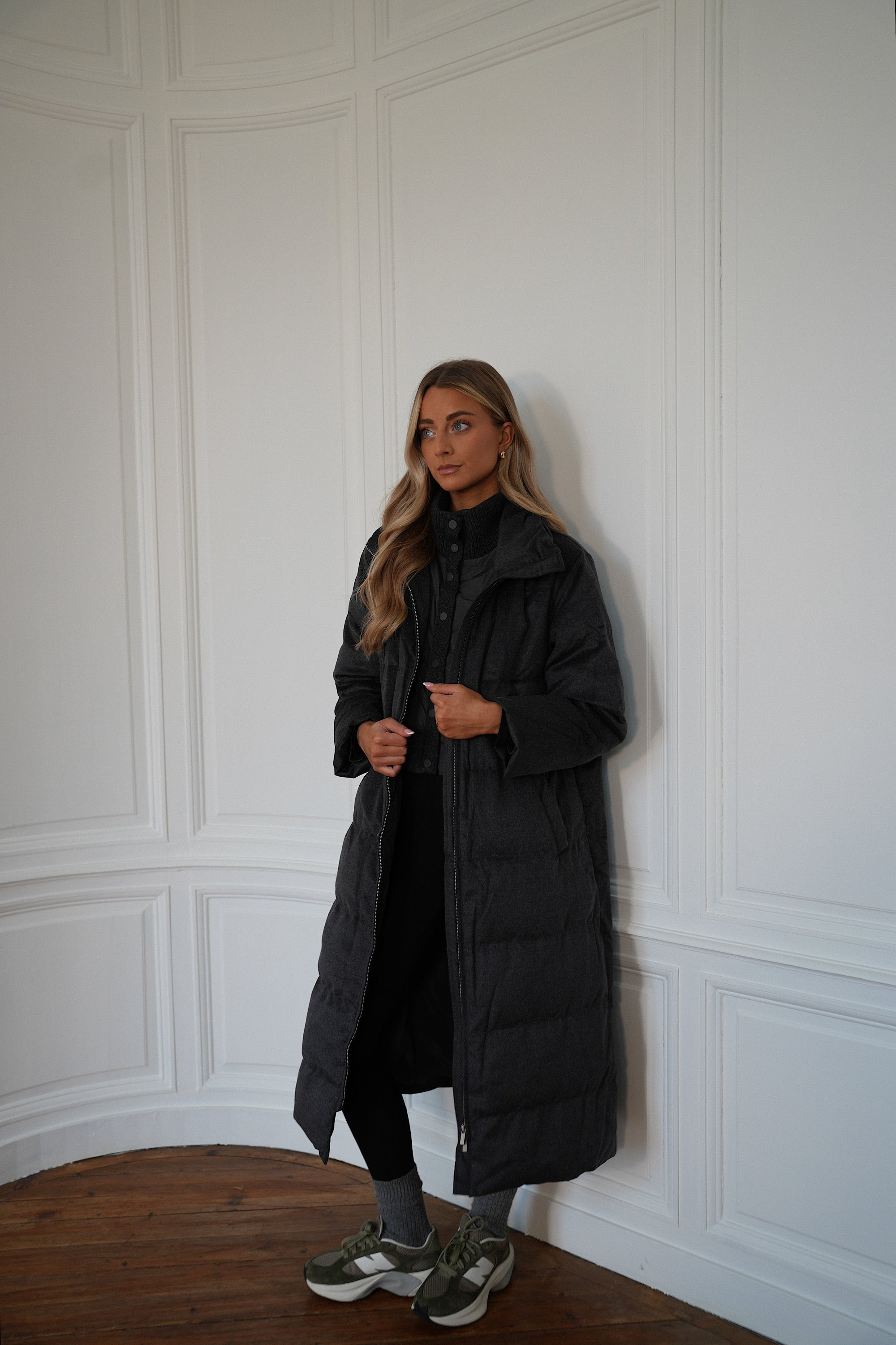 Manteau Long Justin - Gris