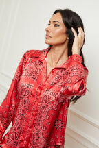 Camisa Bandana - Rojo