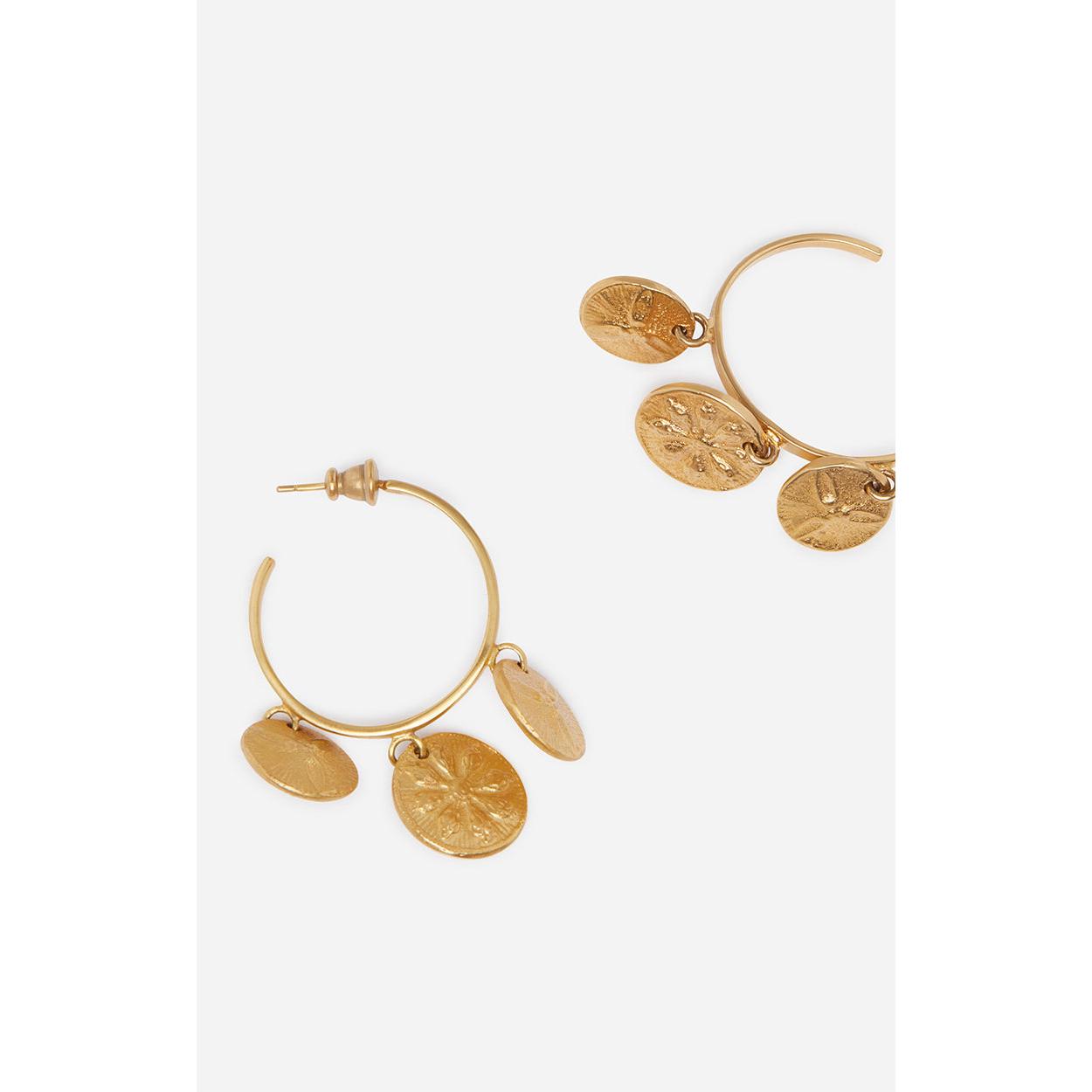 Junon Earrings - Gold