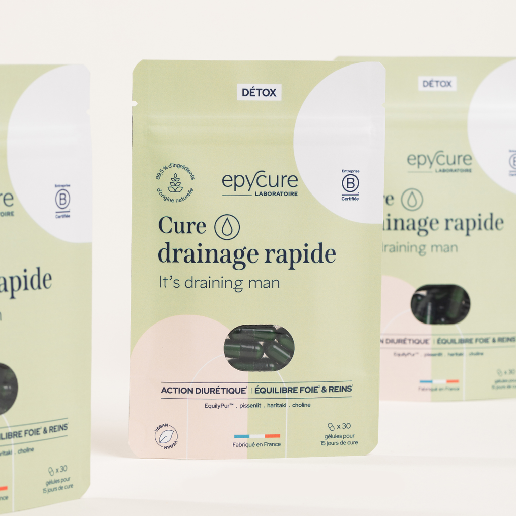 Cura de drenaje rápido