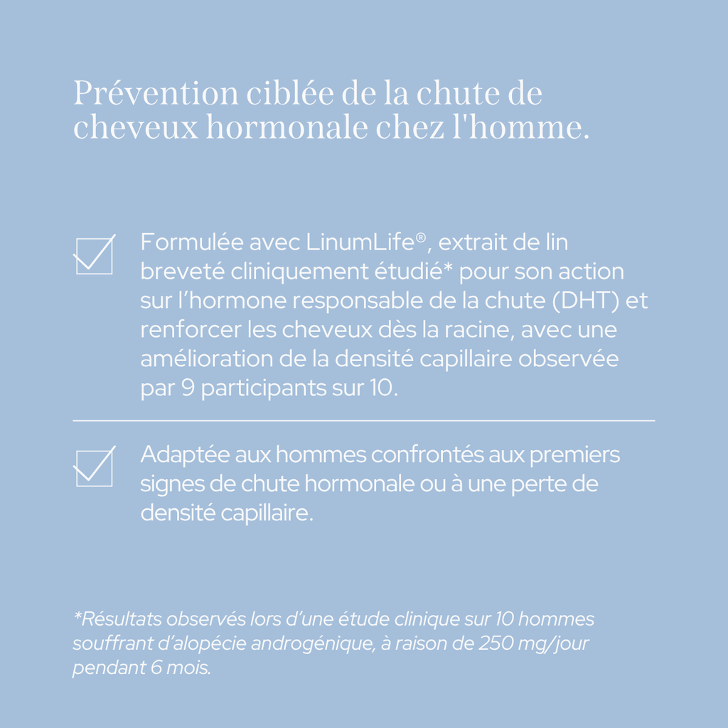 Cure Anti-Chute De Cheveux Hommes