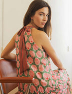 Kleid mit Muschelmuster Davia
