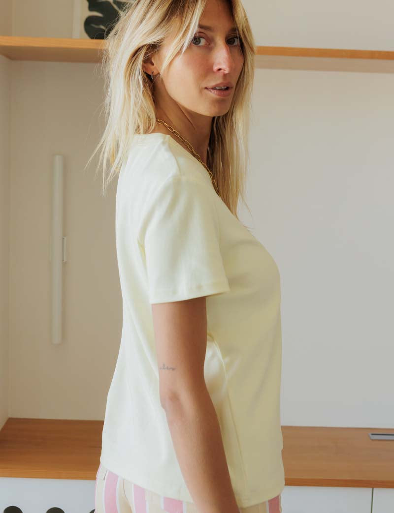 T-Shirt Gialla Robb