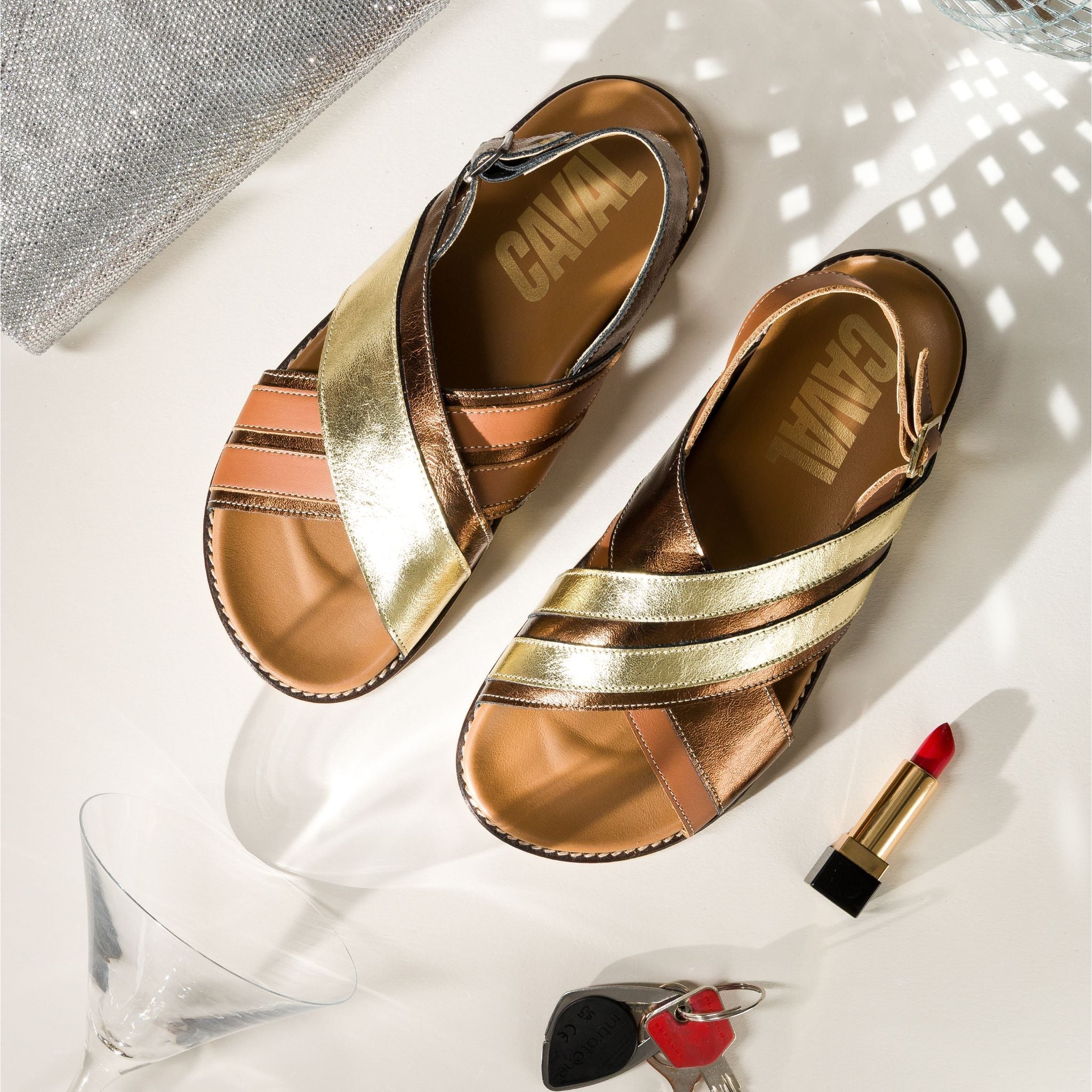 Baskets Sandy Gold