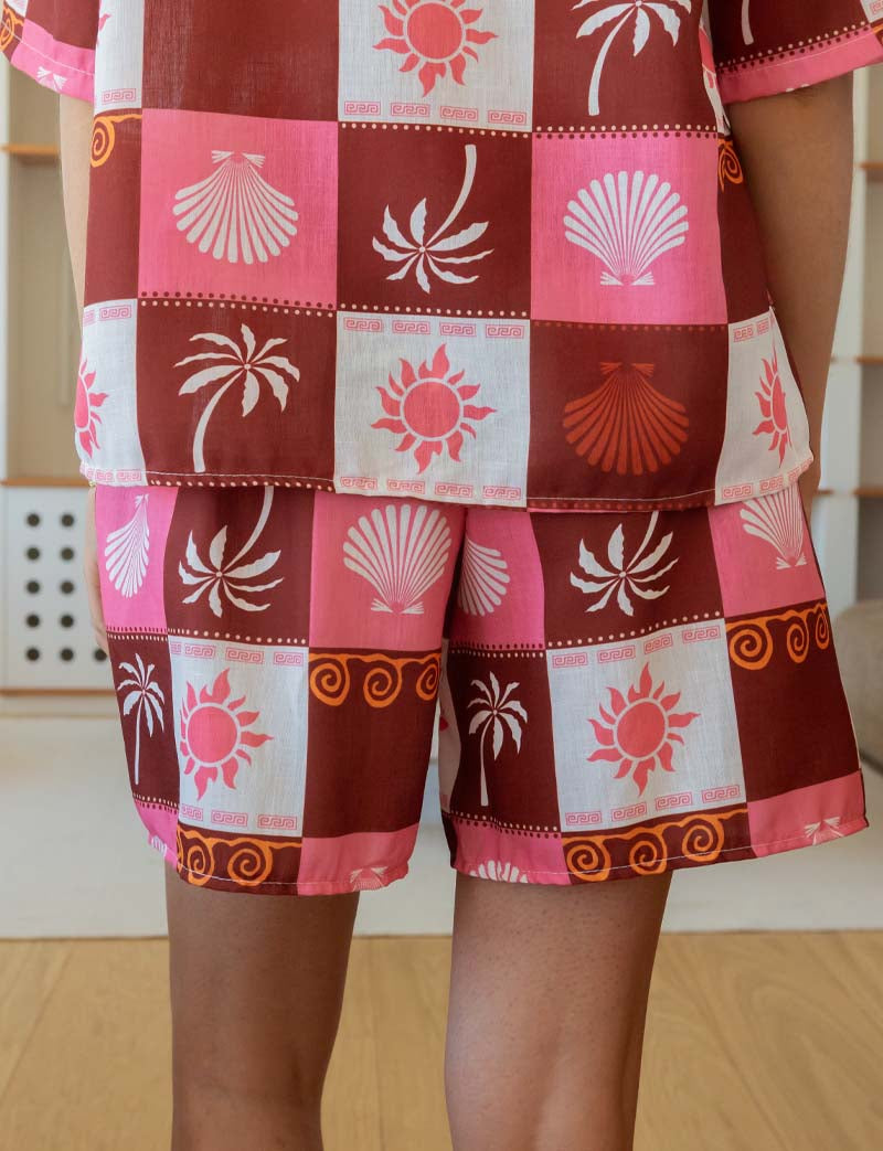 Set Terracotta & Rosa Ibiza