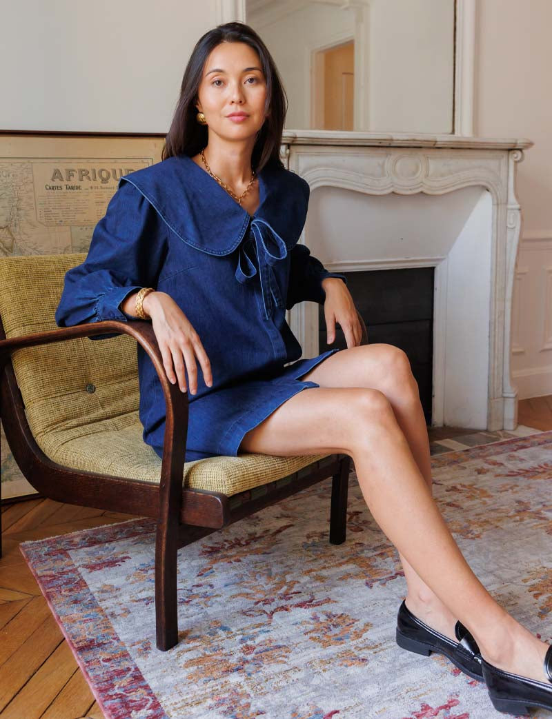 Blaues Kleid Mila