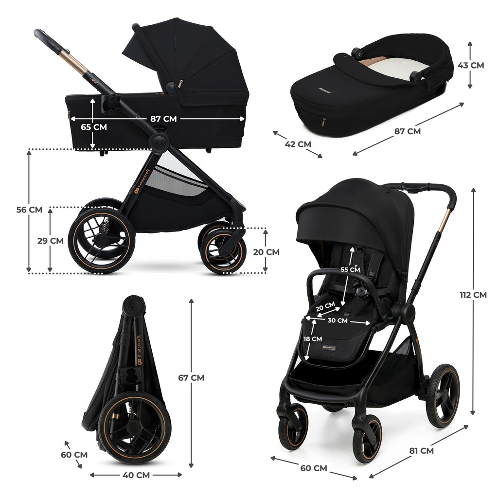 Poussette Polyvalente Nea 2 Noir
