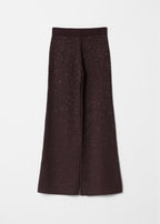 Pantalon X Claudia En Maille - Rouge