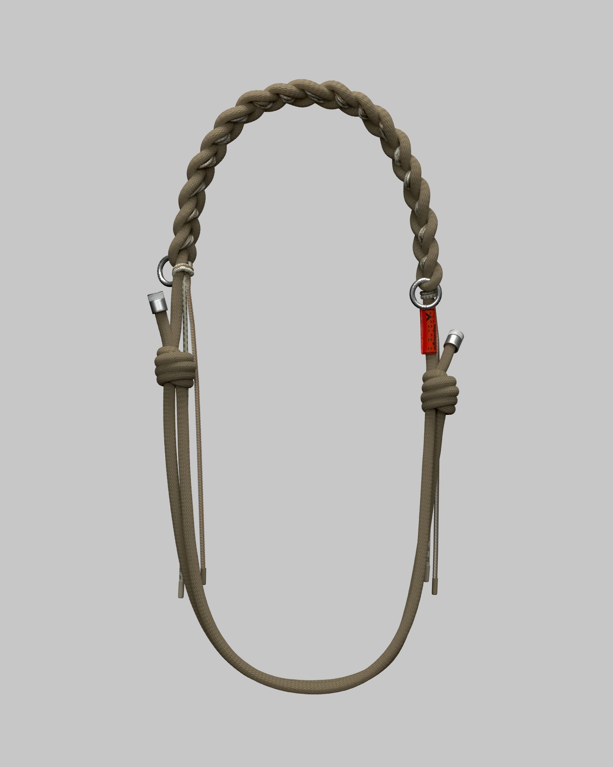 8.0Mm Braided O-Rope - Buckwheat