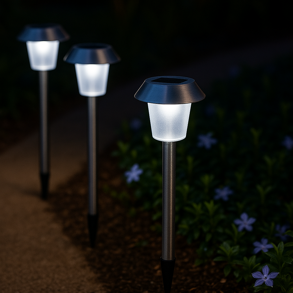Alesia - Solar Beacon - Steel - Gray