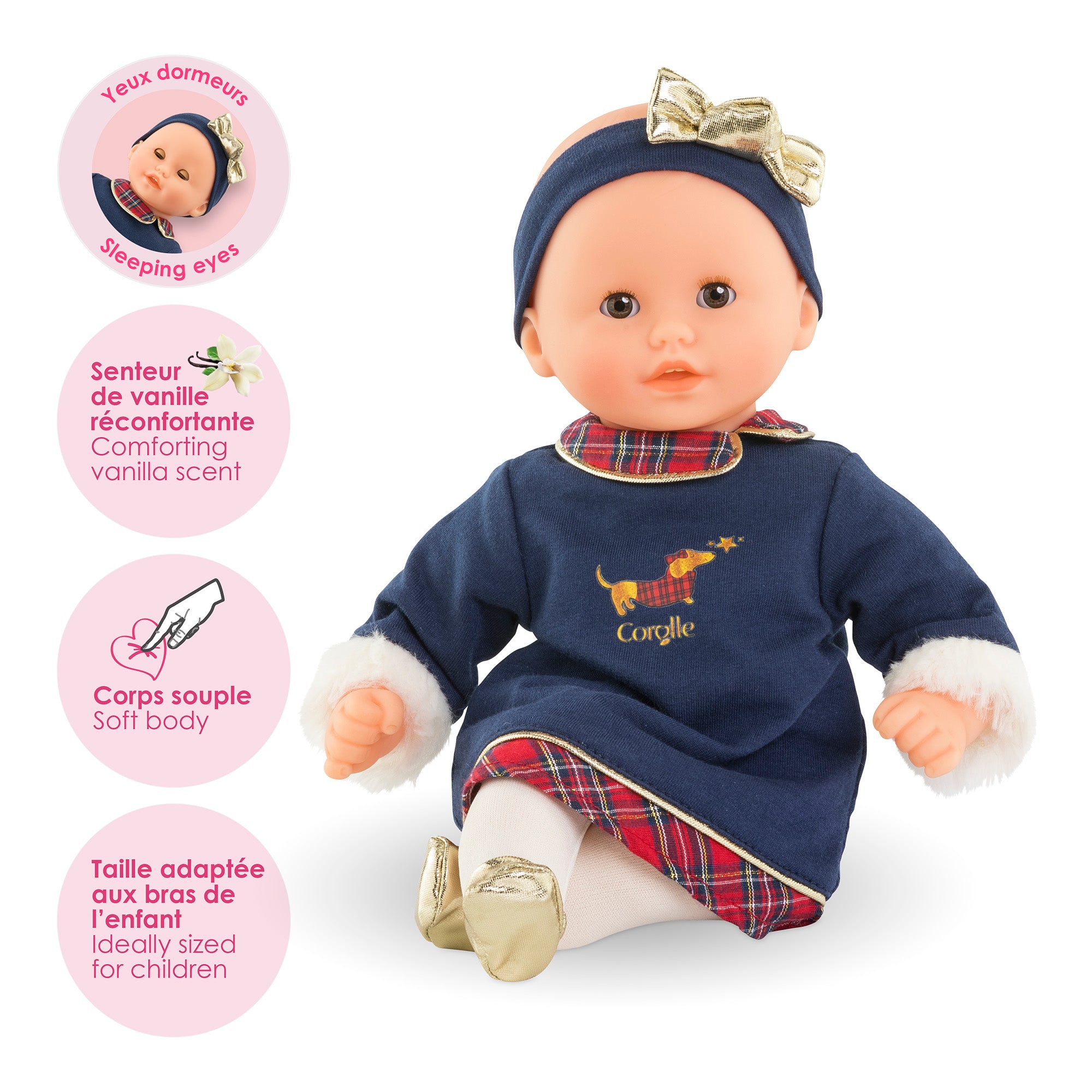 Poupon Bébé Calin Margaux Corolle En Fêtes