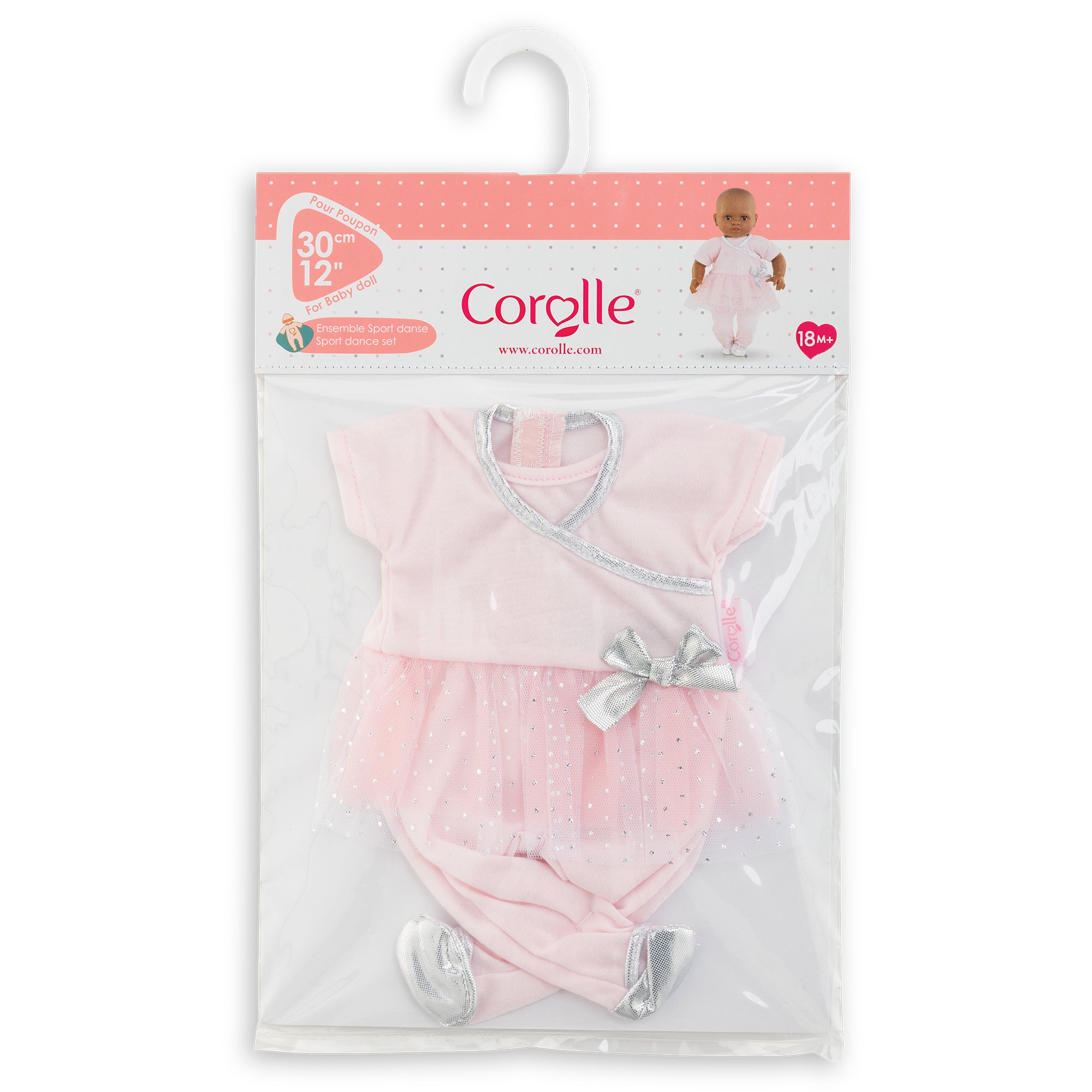 Ensemble Sport Danse Pour Poupon 30 Cm